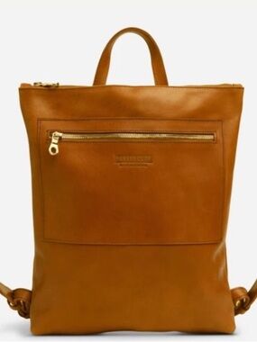 Parker Clay Backpack Miramar Tan Leather